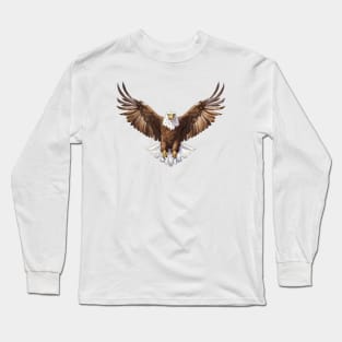 Eagle Spread Wings Long Sleeve T-Shirt